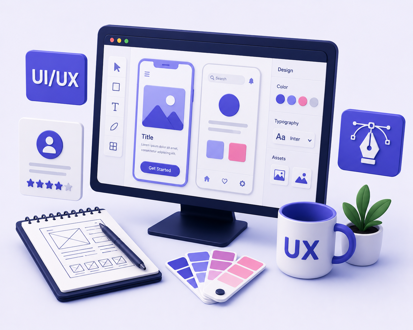 UI UX design service